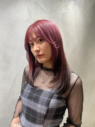 ロング カラー 美髪矯正/髪質改善 🫧山﨑　真歩🫧のヘアスタイル