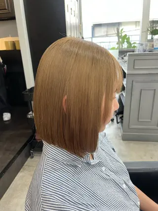 ミディアム カラー 🎀透明感 カラー🎀ミズキのヘアスタイル