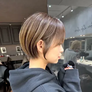 ショート ✨ボブカット✨ 髪質改善/岡田悠斗のヘアスタイル