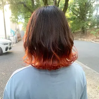 ミディアム 🐰桃山台/髪質改善 山亀のヘアスタイル