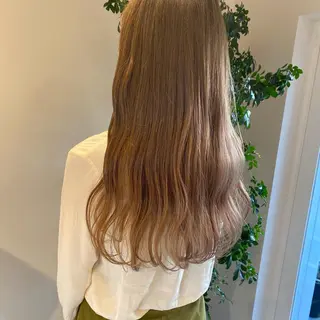 ロング カラー 当日予約大歓迎💗 依田瑞希のヘアスタイル