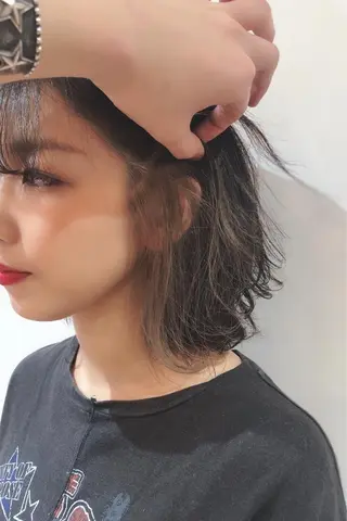 ショート カラー 韓国ヘア 店長NEGIのヘアスタイル