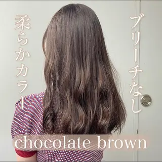 ロング カラー ヘアアレンジ 赤味消し.髪質改善 🌿𝘠𝘜𝘙𝘐のヘアスタイル