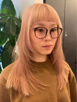 ロング カラー Ｖｉｏｔ  銀座 樋口 桃佳のヘアスタイル