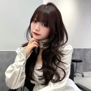 ロング カラー 韓国系支持率No.1 レイヤー特化/きょうのヘアスタイル