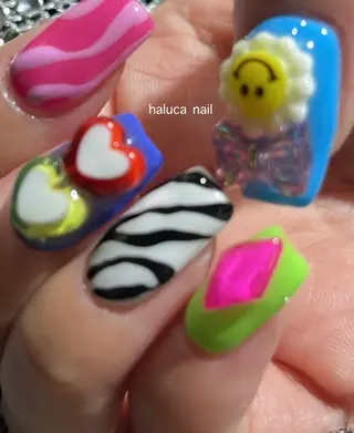 ネイル HN haluca nailのネイルデザイン