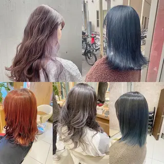 ショート カラー 黒染めを使わない暗染 🫧佐伯　蓮のヘアスタイル