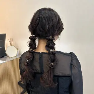 MIDORI🎀 透明感/ベージュのヘアスタイル