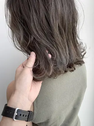 ミディアム カラー Beach 代表 KENTAのヘアスタイル