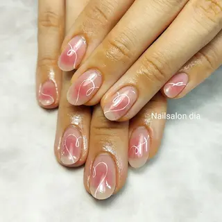 ネイル 栗東駅 徒歩10分 ネイルサロン ディアのネイルデザイン