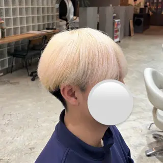 カラー メンズ 佐藤 優里のヘアスタイル