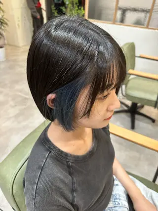 カラー desirbeaux 佐藤愛のヘアスタイル