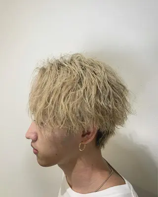 ショート パーマ メンズ 🔥Mackey🔥 メンズ特化型美容師のヘアスタイル