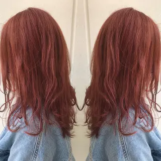 セミロング カラー 柴田 祐輔のヘアスタイル