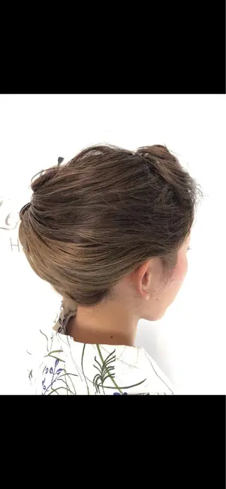 ヘアアレンジ ze sealのヘアスタイル