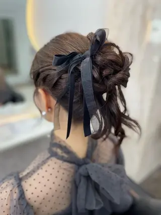 ヘアアレンジ 🍀みちか🍀 lovis💕モデルのヘアスタイル