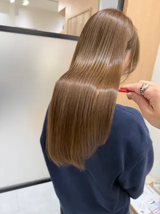 ロング mayu /韓国風/艶カラーのヘアスタイル