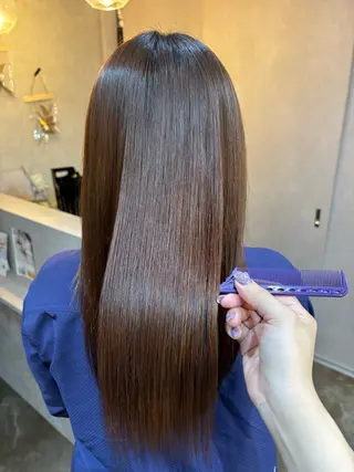 ロング 💜髪質改善/ 艶カラー/ミナ🩷のヘアスタイル