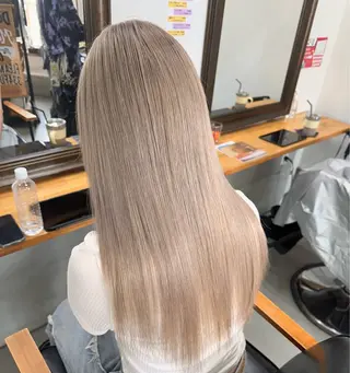 ロング カラー 💖艶・ブリーチ 透明感miyu💖のヘアスタイル