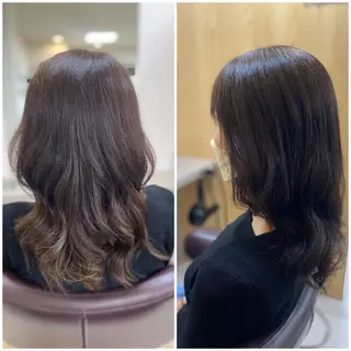 ロング カラー 髪質改善 ヘッドスパ 衣純〜 IZUMI~のヘアスタイル
