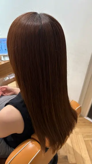 ロング 似合わせ 顔周りYUUGAのヘアスタイル