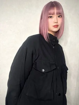 ミディアム カラー MASAYUKI/ ブリーチのヘアスタイル