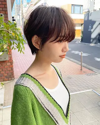 ショート カラー 【ショートカット 美髪矯正】今井隆太のヘアスタイル