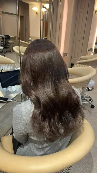 ロング カラー 💚 AKI 💚のヘアスタイル