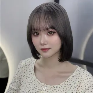 ミディアム カラー Ren. 🦋デザインカラーのヘアスタイル