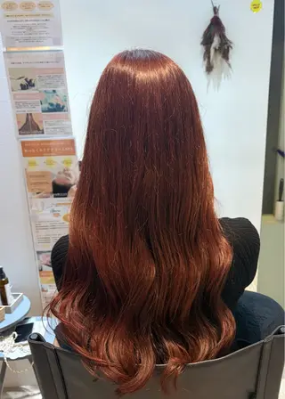 ロング 松本 かのんのヘアスタイル