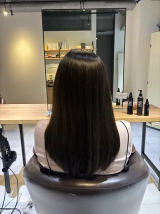 ロング 尾形 百花のヘアスタイル