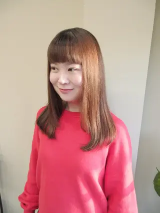 セミロング 🍑きょうか 髪質改善/鎌倉🐻のヘアスタイル
