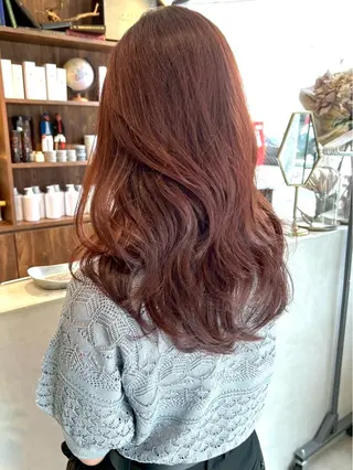 ロング カラー (h)wim rinのヘアスタイル