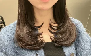 ロング カラー 💖ブリーチなし透明 感💖ASAHIのヘアスタイル