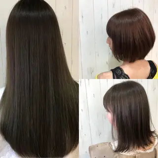 ミディアム カラー 【毎朝セット3分】 メンズパーマ　真人のヘアスタイル