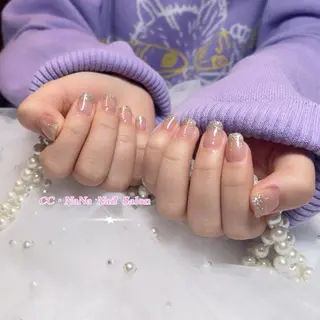 ネイル CC  NaNa ワンホンネイル🌙Nのネイルデザイン