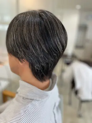 メンズ カラペア大みか店 江幡のヘアスタイル