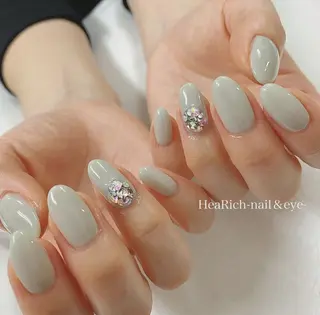 ショート カラー パーマ ネイル マツエク・マツパ ハーリッチnail HeaRichのネイルデザイン