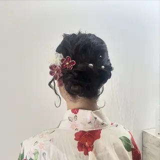 ヘアアレンジ Aimi/カット/ 縮毛/熊谷のヘアスタイル