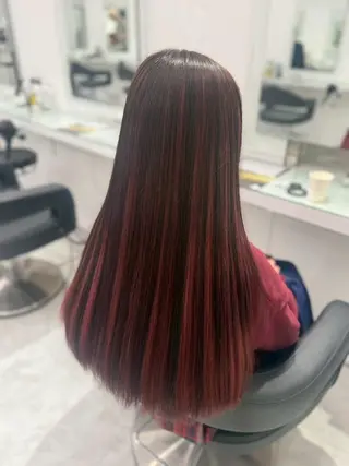 カラー ブリーチなし🥣🤍 ベージュ♡表参道のヘアスタイル