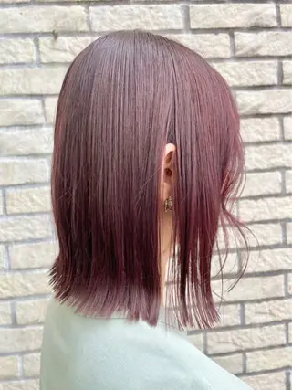 カラー 🌟美髪縮毛矯正🌟 吉田早弥のヘアスタイル
