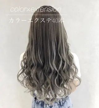 🦋シールエクステ /韓国/リアラ🦋のヘアスタイル