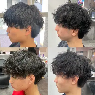 パーマ メンズ 町田エリアＮｏ．１/ パーマ特化/太田京希のヘアスタイル