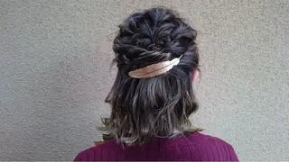 ヘアアレンジ さとう あやかのヘアスタイル