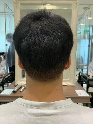 ショート メンズ 【メンズ縮毛矯正】 田中秀斗のヘアスタイル
