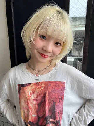 ショート 🍒ボブカット/ moe🍒のヘアスタイル