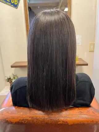 ロング カラー liL  hair サトウリョウタのヘアスタイル
