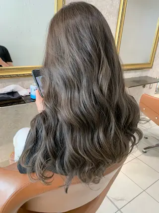 ロング MORISAKI ✂︎縮毛矯正のヘアスタイル