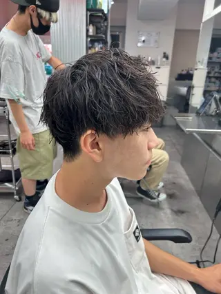 パーマ メンズ パーマ支持率No.1 ❤️🔥安成弾のヘアスタイル