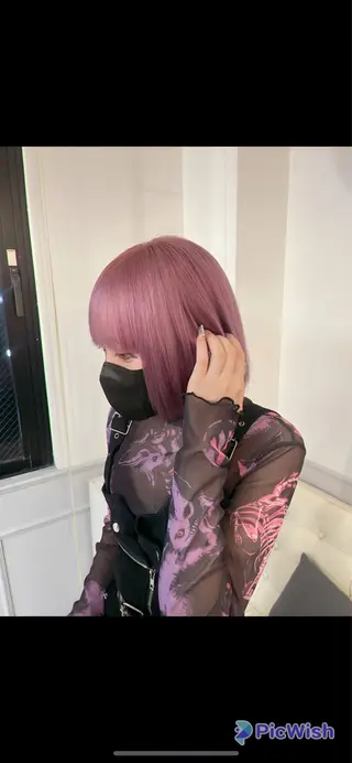 カラー デザインカラー🍬✨ 透明感カラー✨ナナのヘアスタイル
